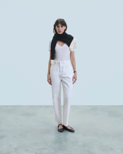 T-Shirt Scollo a V Supima