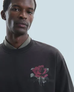 T-shirt Scollo tondo Maniche corte Rose