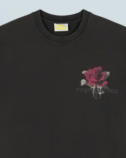 T-shirt Scollo tondo Maniche corte Rose