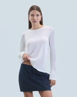 T-Shirt Scollo tondo Maniche lunghe