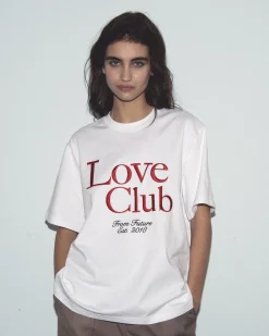 T-Shirt Scollo tondo Maniche corte Love Club