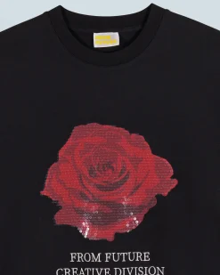 T-Shirt Scollo tondo Maniche corte Rosa