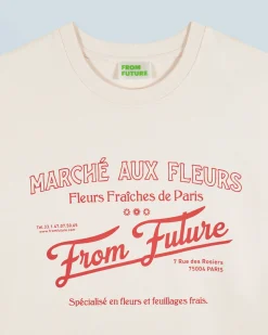 T-Shirt Scollo tondo Mercato dei fiori