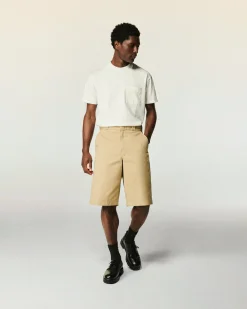 T-shirt Scollo tondo Tasca