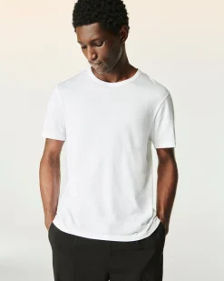 T-shirt Scollo tondo Tinta unita