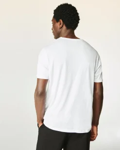 T-shirt Scollo tondo Tinta unita