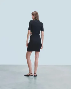 Vestito Corto Maniche lunghe Gioiello Cuore