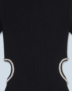 Vestito Corto Maniche lunghe Gioiello Cuore