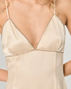 Vestito Corto Spallina Tessia