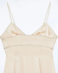 Vestito Corto Spallina Tessia