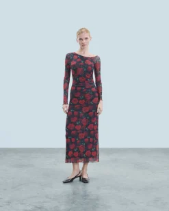 Vestito Lungo Asimmetrico