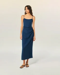 Vestito Lungo con Spallina