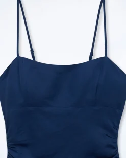 Vestito Lungo con Spallina