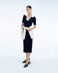 Vestito Lungo Maniche corte