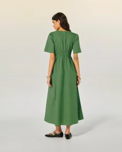 Vestito Lungo Maniche corte Gianna