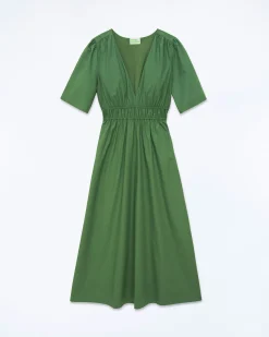 Vestito Lungo Maniche corte Gianna