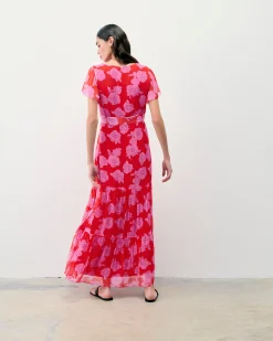 Vestito Lungo Maniche corte Julia