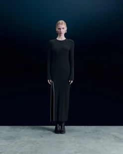 Vestito Lungo Maniche lunghe