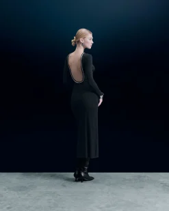 Vestito Lungo Maniche lunghe