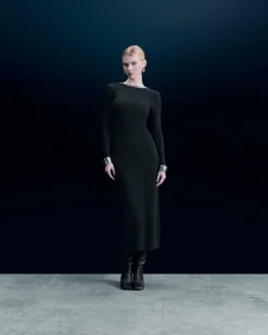 Vestito Lungo Maniche lunghe