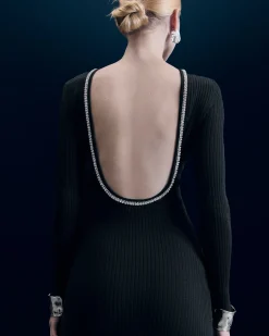 Vestito Lungo Maniche lunghe