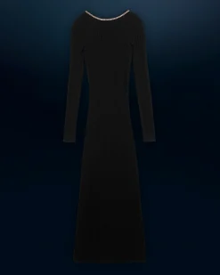 Vestito Lungo Maniche lunghe