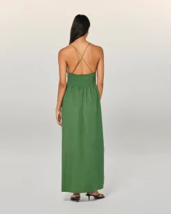 Vestito Lungo Spallina Liah