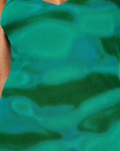 Vestito Lungo Spallina Mussolina