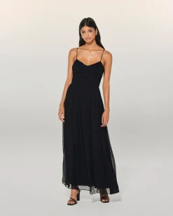 Vestito Lungo Spallina Noah