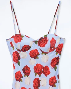 Vestito Lungo Spallina Vénus